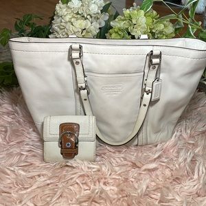 COACH Shoulder Purse and Wallet